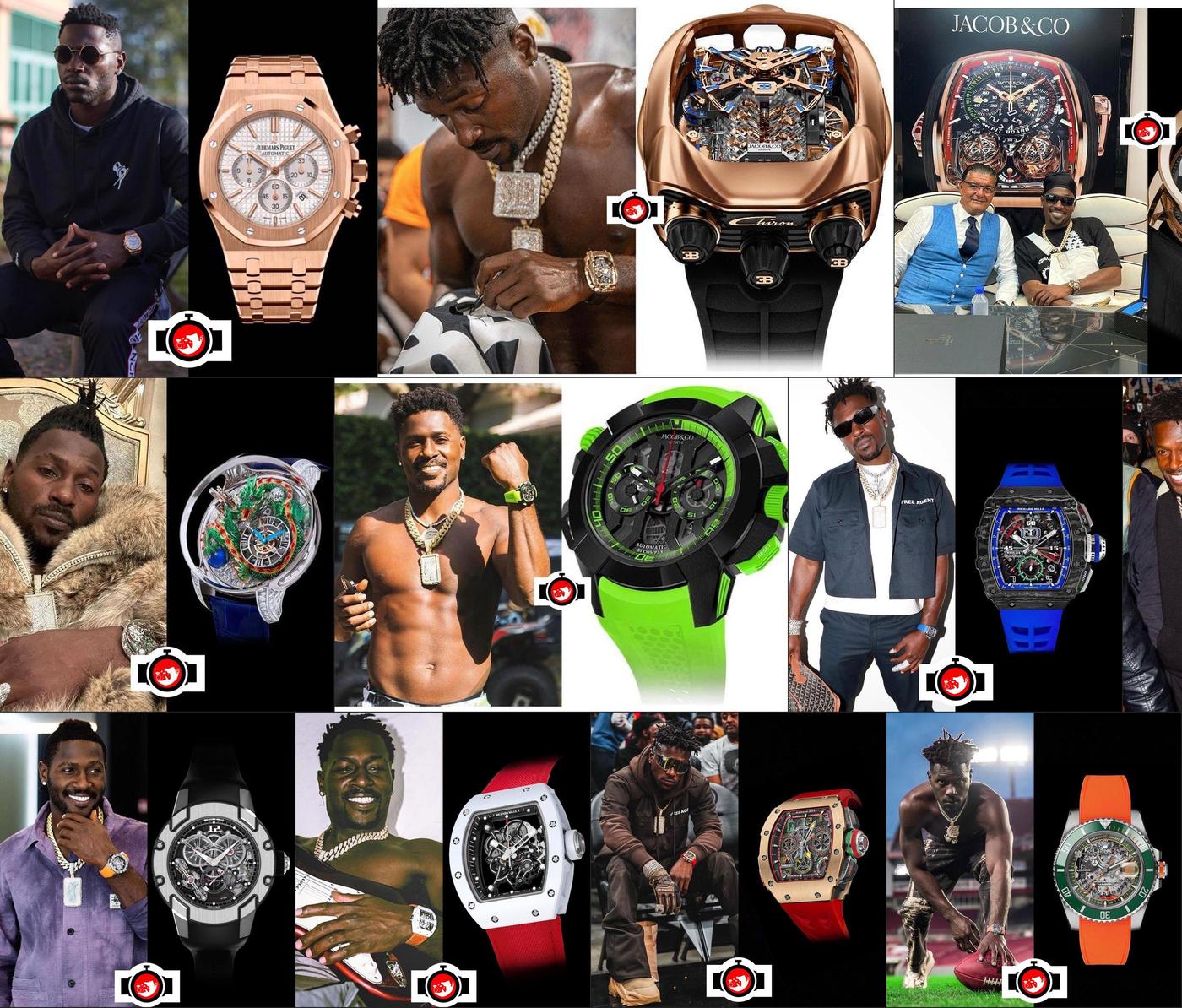 A Look into Antonio Brown's Stunning Watch Collection